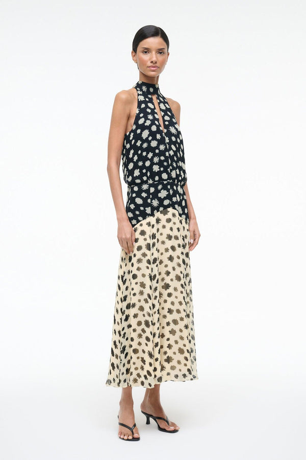 Staud CAMRYN DRESS DITSY MULTI