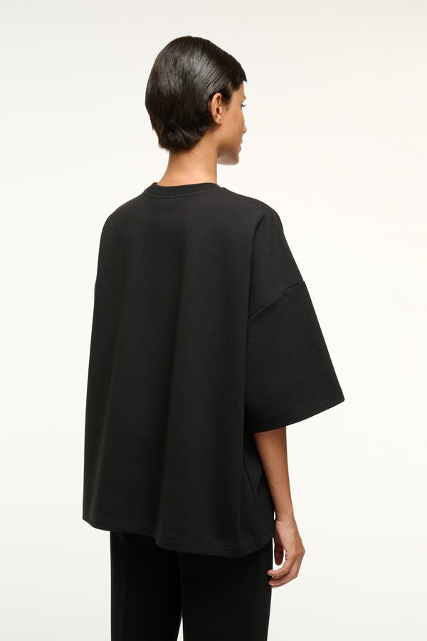 Staud CAPSULE TOP BLACK