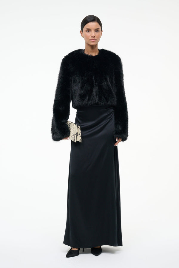 Staud CASIMIRA JACKET BLACK