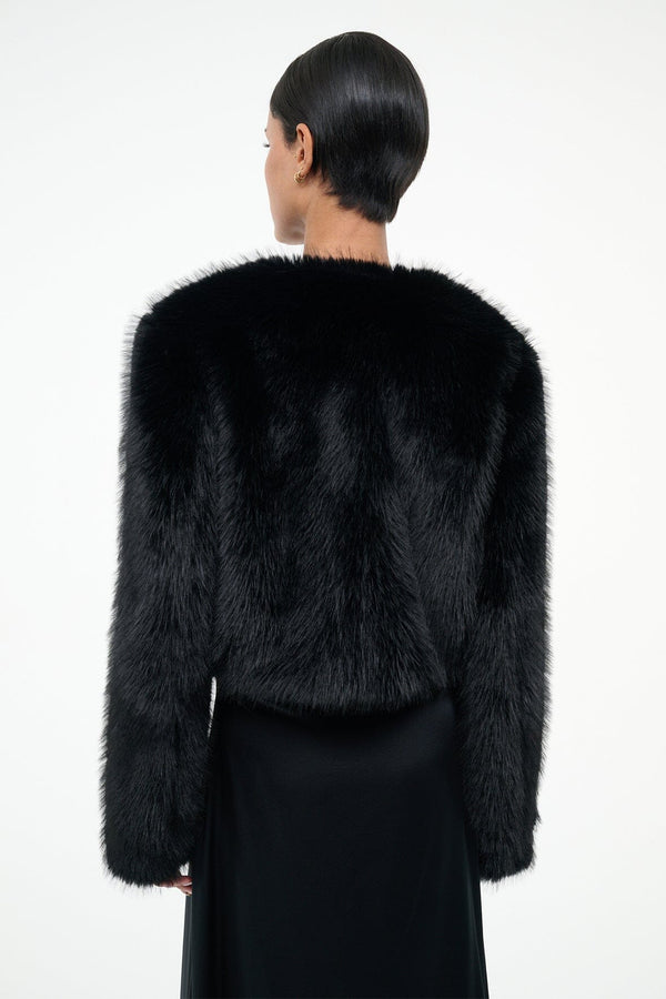 Staud CASIMIRA JACKET BLACK