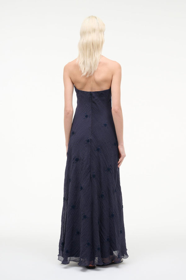 Staud CASSIE DRESS NAVY