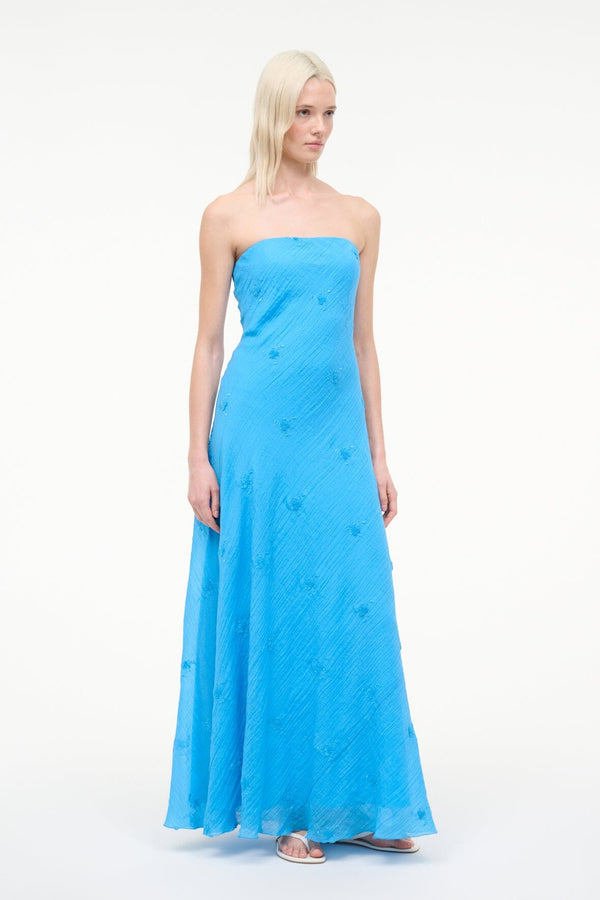 Staud CASSIE DRESS PACIFIC