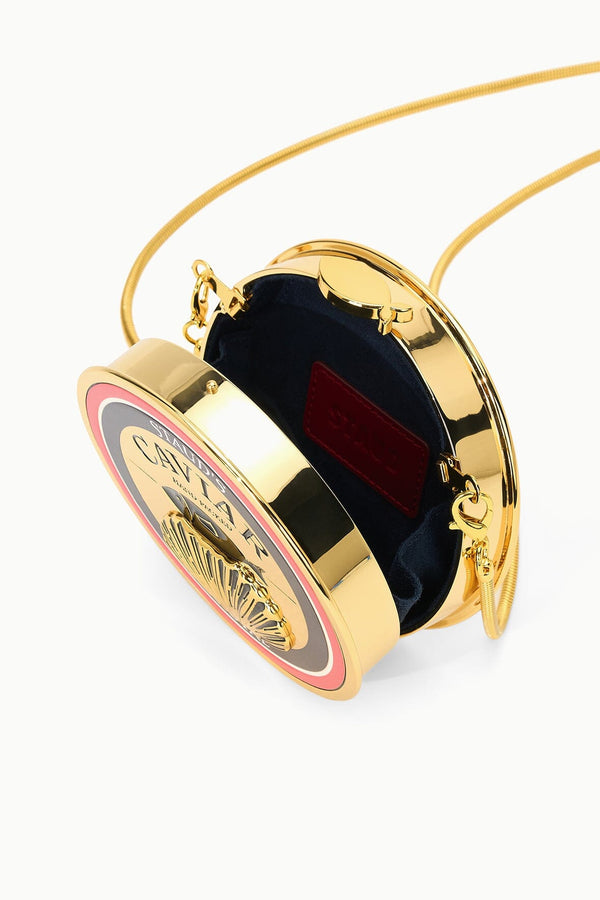 Staud CAVIAR METAL TIN GOLD