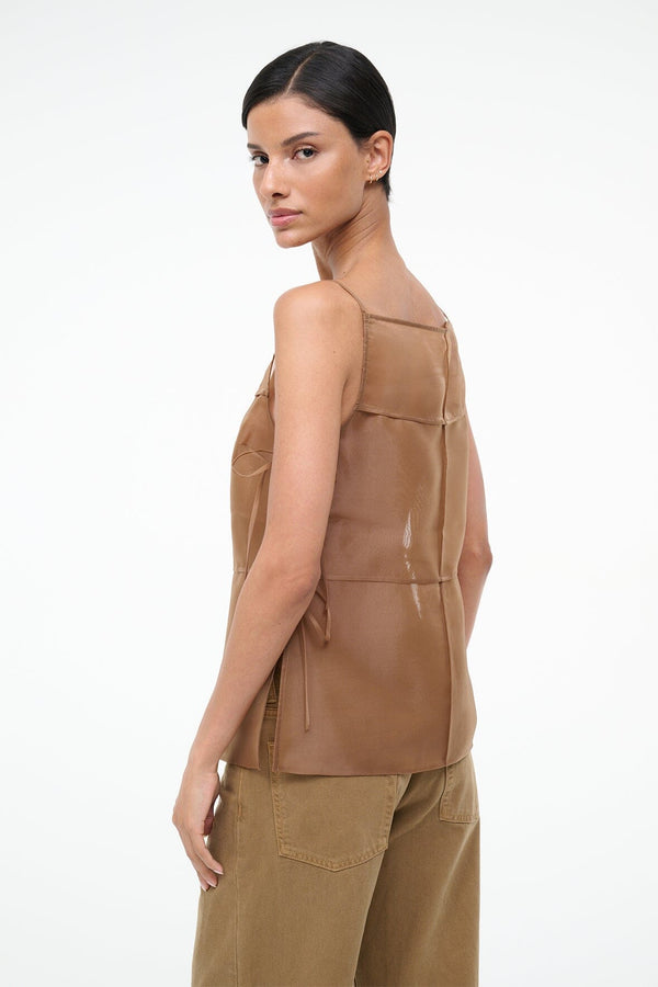 Staud CHANDLER TOP WALNUT