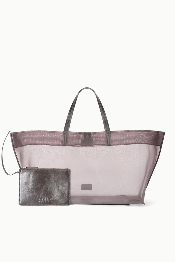 Staud CHRISTOS LARGE MESH TOTE ESPRESSO
