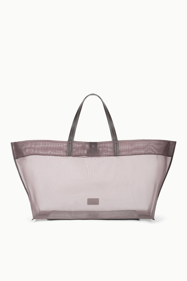 staud CHRISTOS LARGE MESH TOTE ESPRESSO