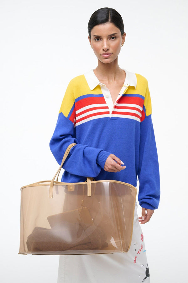 Staud CHRISTOS LARGE TOTE CAMEL