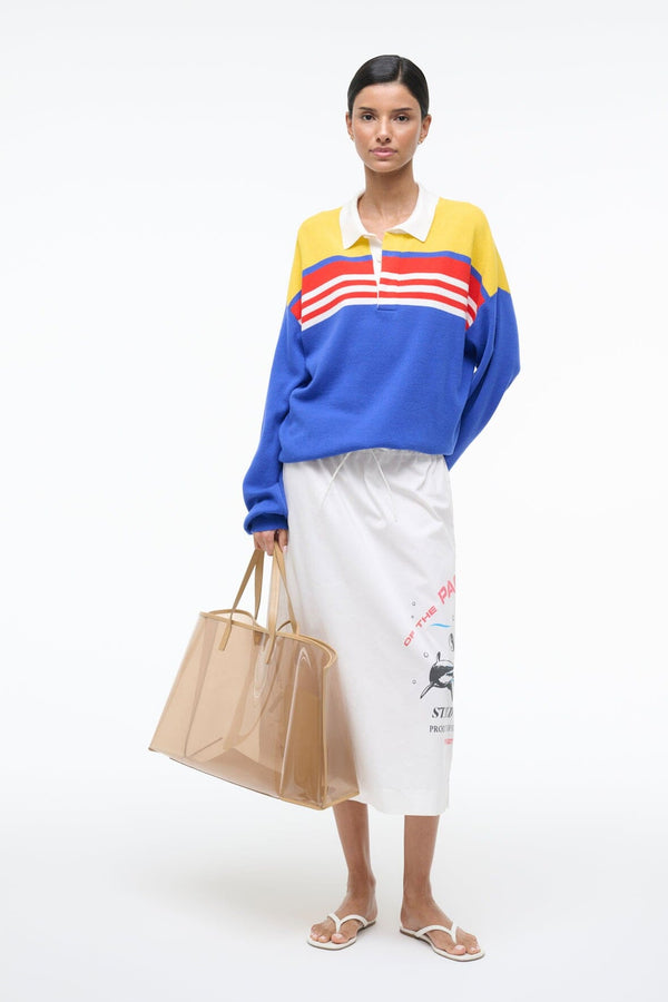 Staud CHRISTOS LARGE TOTE CAMEL