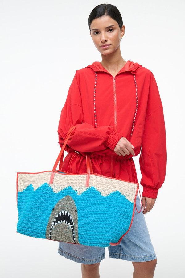 Staud CHRISTOS LARGE TOTE GREAT WHITE