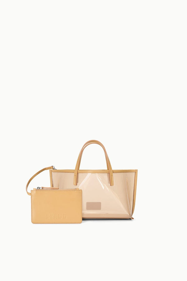 Staud CHRISTOS MINI TOTE CAMEL