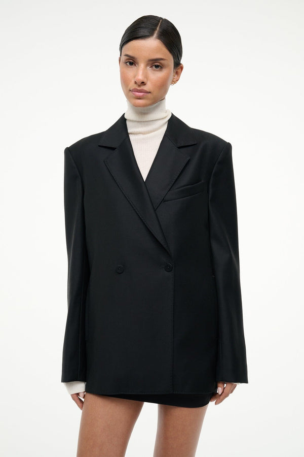 Staud CONRAD BLAZER BLACK