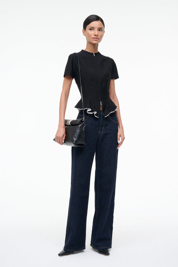 Staud CUFF CLUTCH BLACK