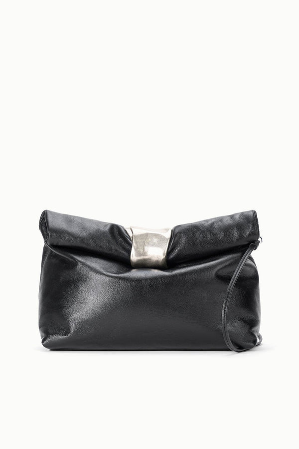 staud CUFF CLUTCH BLACK