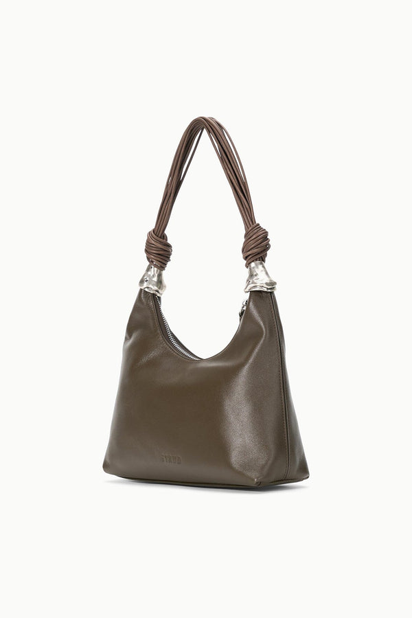 Staud CUFF SHOULDER BAG TRUFFLE