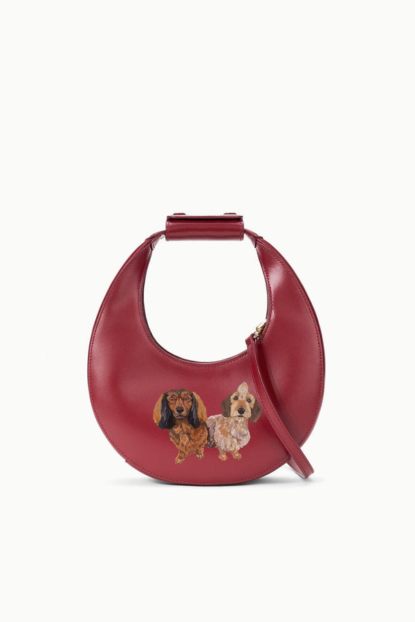 Staud CUSTOM MINI MOON BAG PINOT