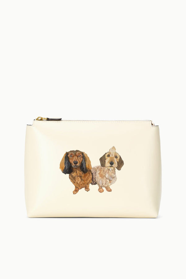 Staud CUSTOM SHIRLEY POUCH CREAM