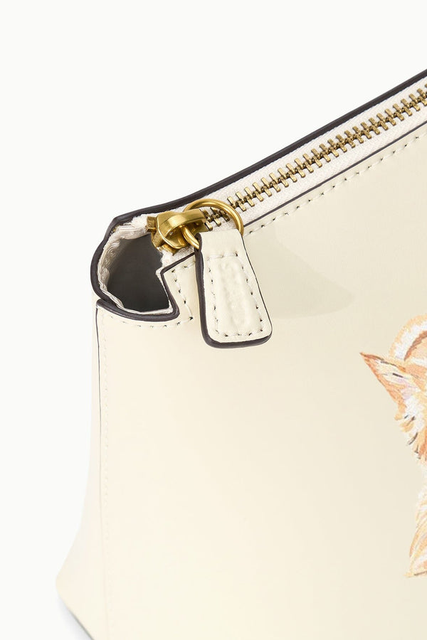 Staud CUSTOM SHIRLEY POUCH CREAM