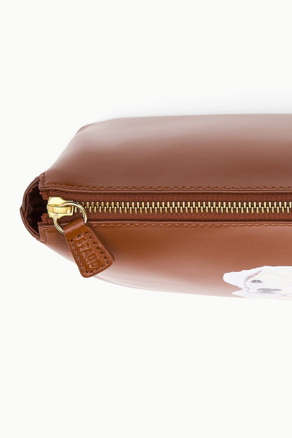 Staud CUSTOM SHIRLEY POUCH TAN