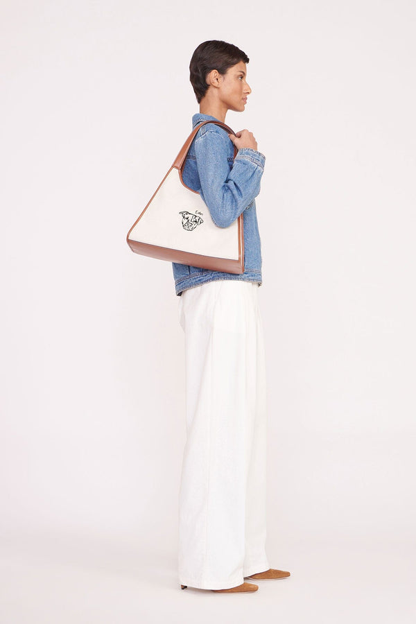 Staud CUSTOM STAUD X C.BONZ SOFT REY BAG CREAM TAN