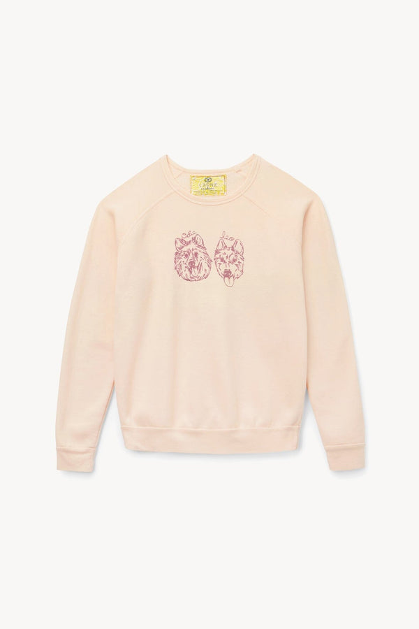 Staud CUSTOM STAUD X C.BONZ SWEATSHIRT PINK