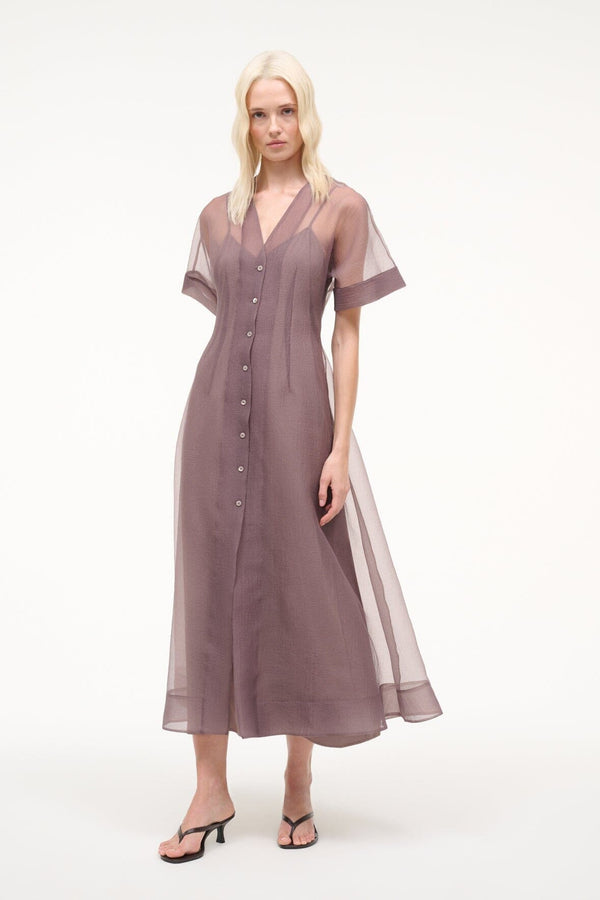 Staud ELLE DRESS MINK