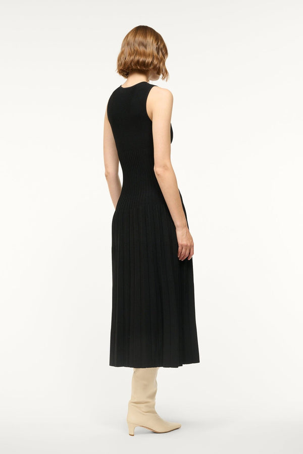 Staud ELYSE DRESS BLACK