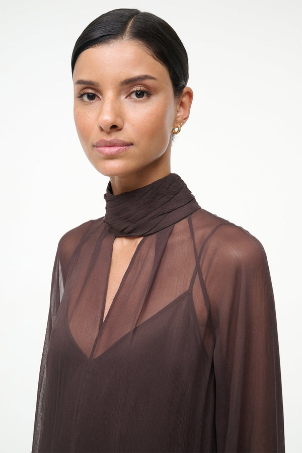 Staud ESTHER MAXI DRESS EARTH