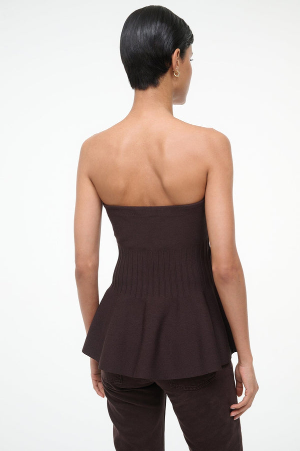 Staud EVIE TOP EARTH