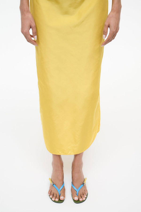 Staud FLYNN KITTEN HEEL FERN MULTI