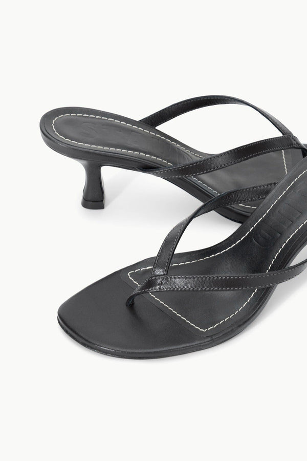 Staud FREJA KITTEN HEEL BLACK