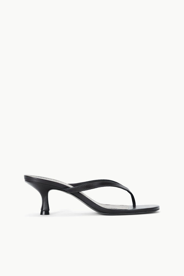 staud FREJA KITTEN HEEL BLACK