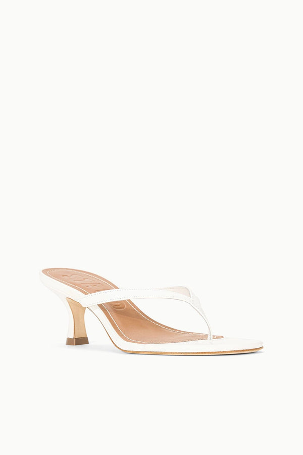 Staud FREJA KITTEN HEEL PAPER