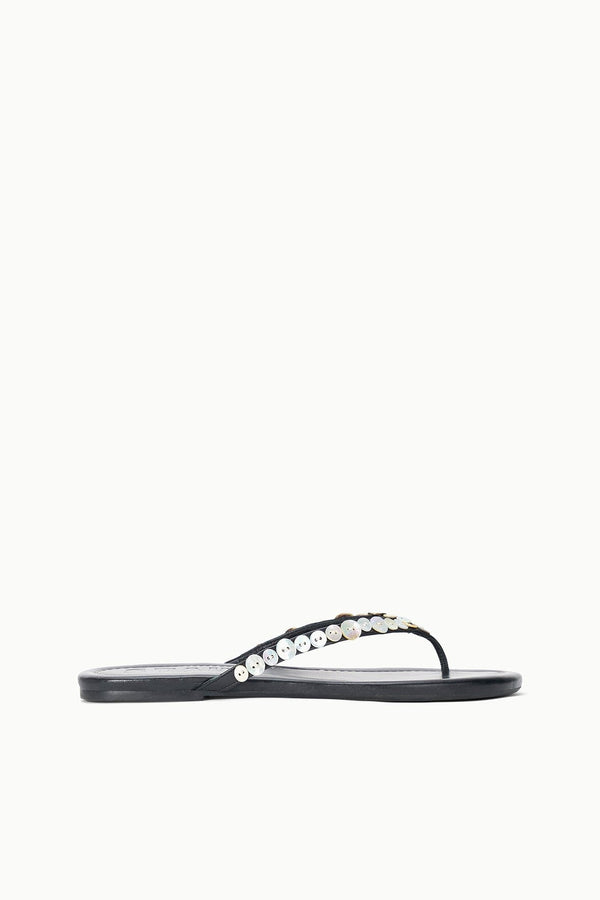 staud FREJA THONG MOTHER OF PEARL