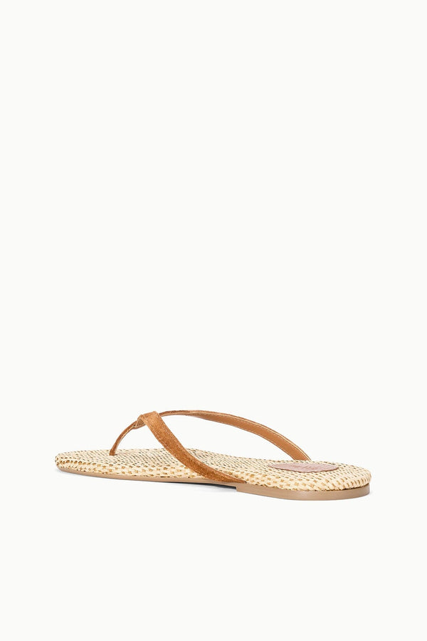 Staud FREJA THONG TABAC NATURAL