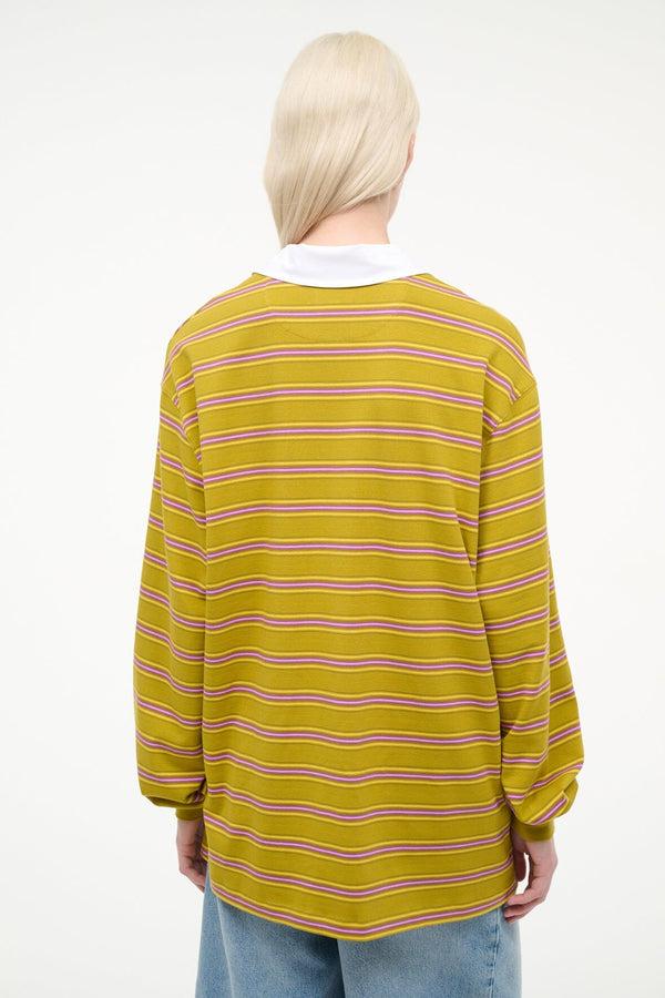 Staud GAVIN SHIRT BAJA STRIPE