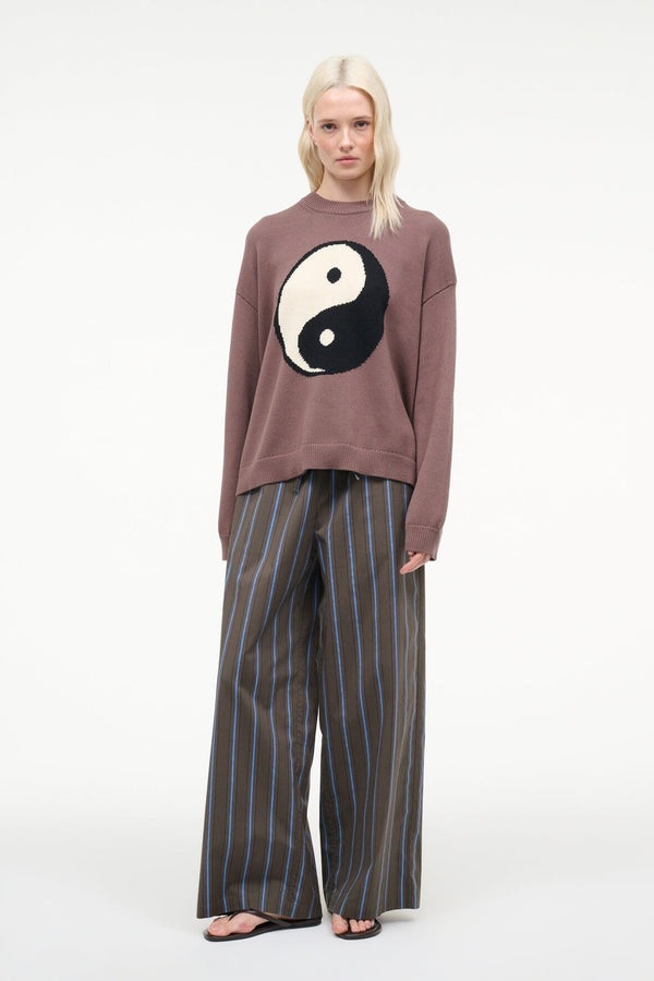 staud GIADA SWEATER MINK