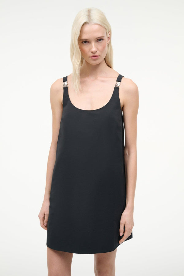 Staud GLADE DRESS BLACK