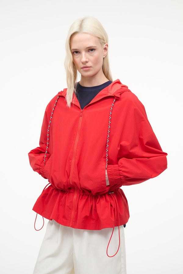 Staud GONDOLA JACKET CARDINAL