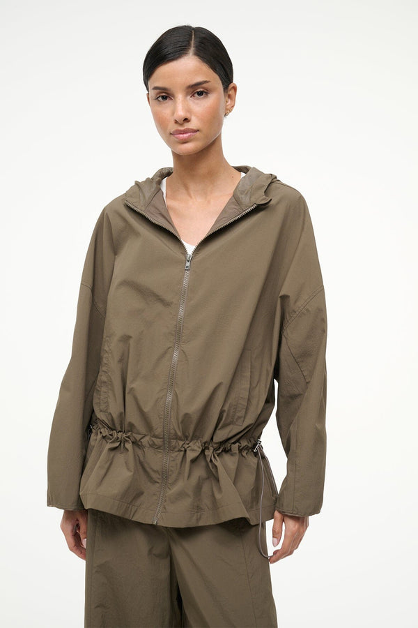 staud GONDOLA JACKET TRUFFLE