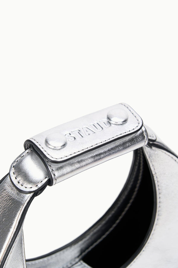 Staud GOOD NIGHT MOON BAG SILVER
