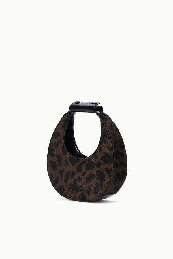 Staud GOODNIGHT MOON BAG LEOPARD