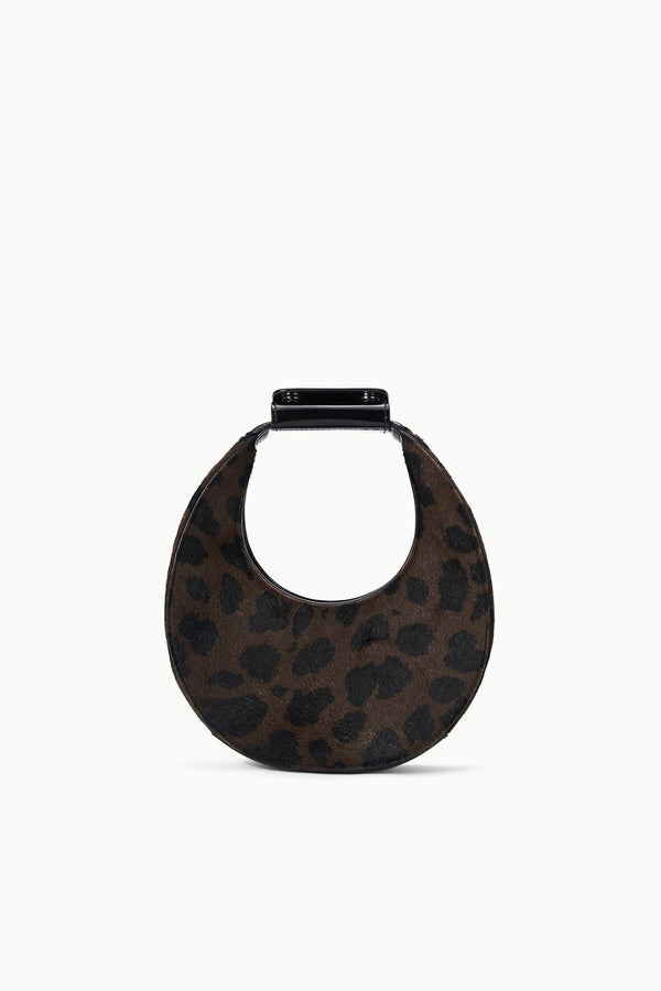 staud GOODNIGHT MOON BAG LEOPARD