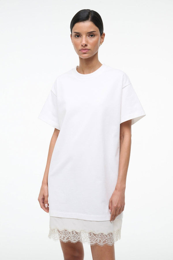 Staud GRIER DRESS IVORY