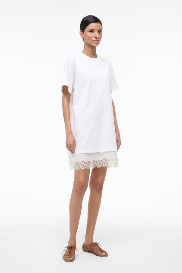 Staud GRIER DRESS IVORY