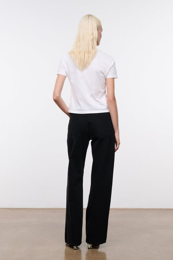 Staud GUS RELAXED JEAN BLACK