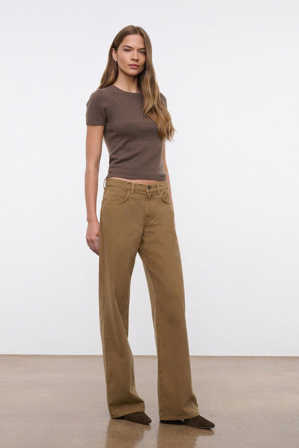 Staud GUS RELAXED JEAN PORTOBELLO