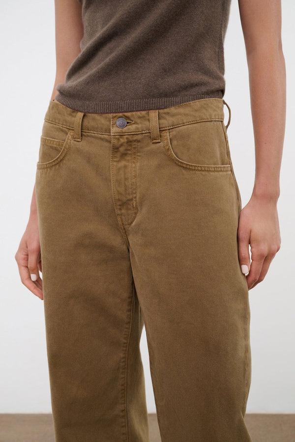 Staud GUS RELAXED JEAN PORTOBELLO