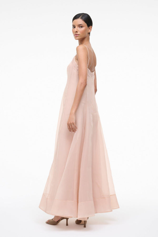 Staud GUSTAV DRESS FAWN