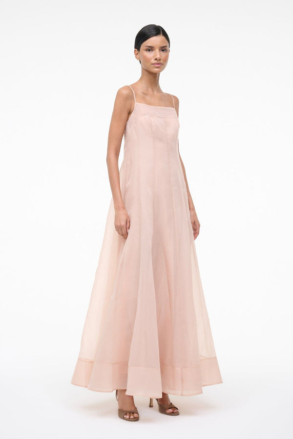 Staud GUSTAV DRESS FAWN