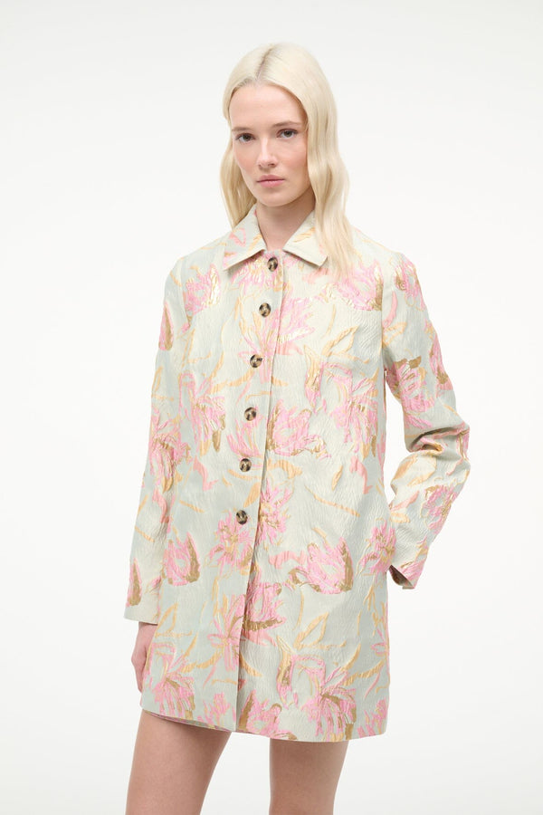 Staud HALTON JACKET BOTANICA ALOE